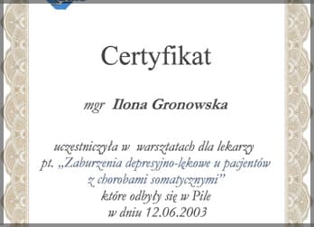 Certyfikaty i szkolenia