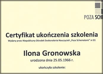 Certyfikaty i szkolenia