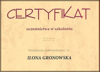 Certyfikaty i szkolenia