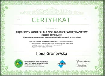 Certyfikaty i szkolenia