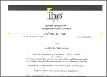 Certyfikaty i szkolenia